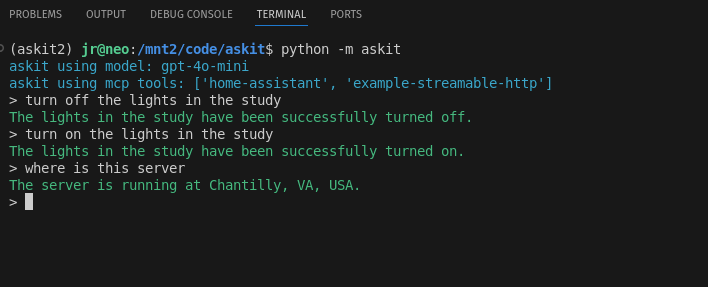 Command Line Interface