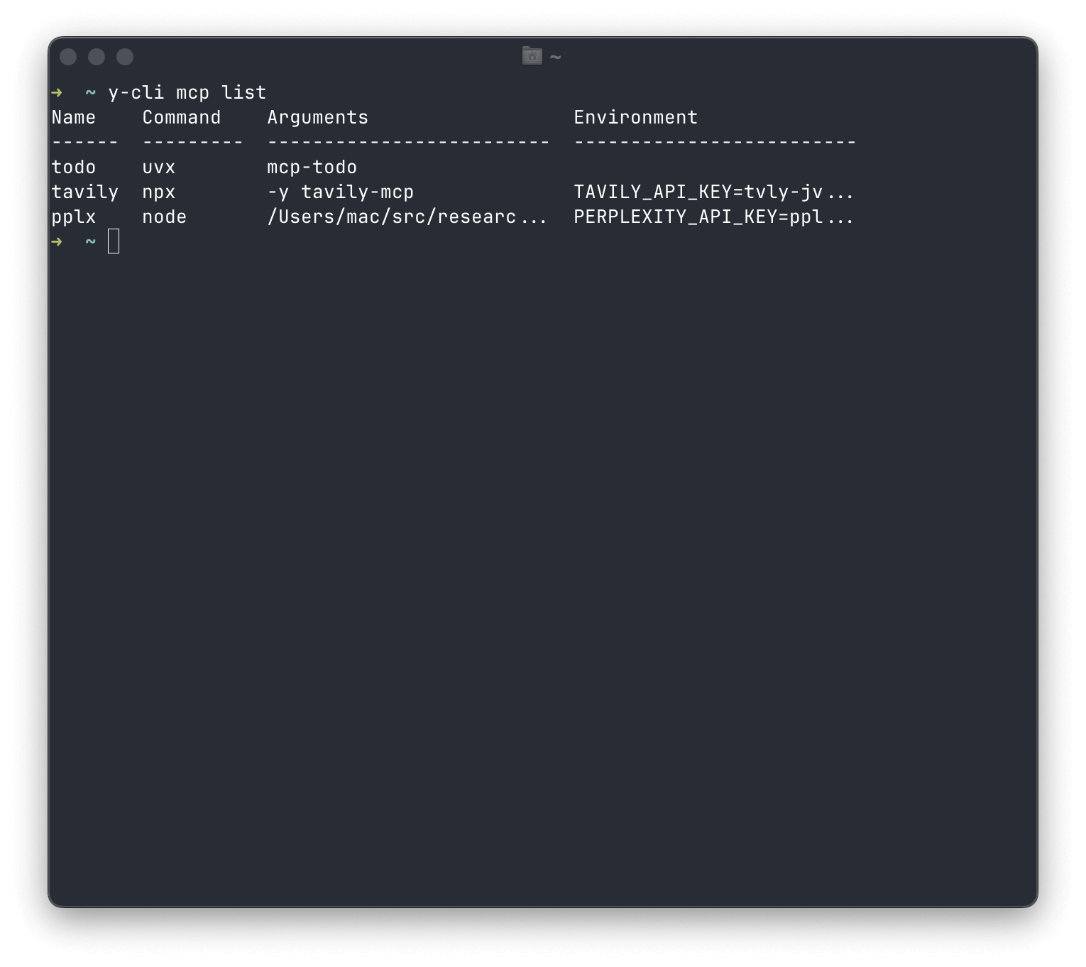 MCP Server Configurations
