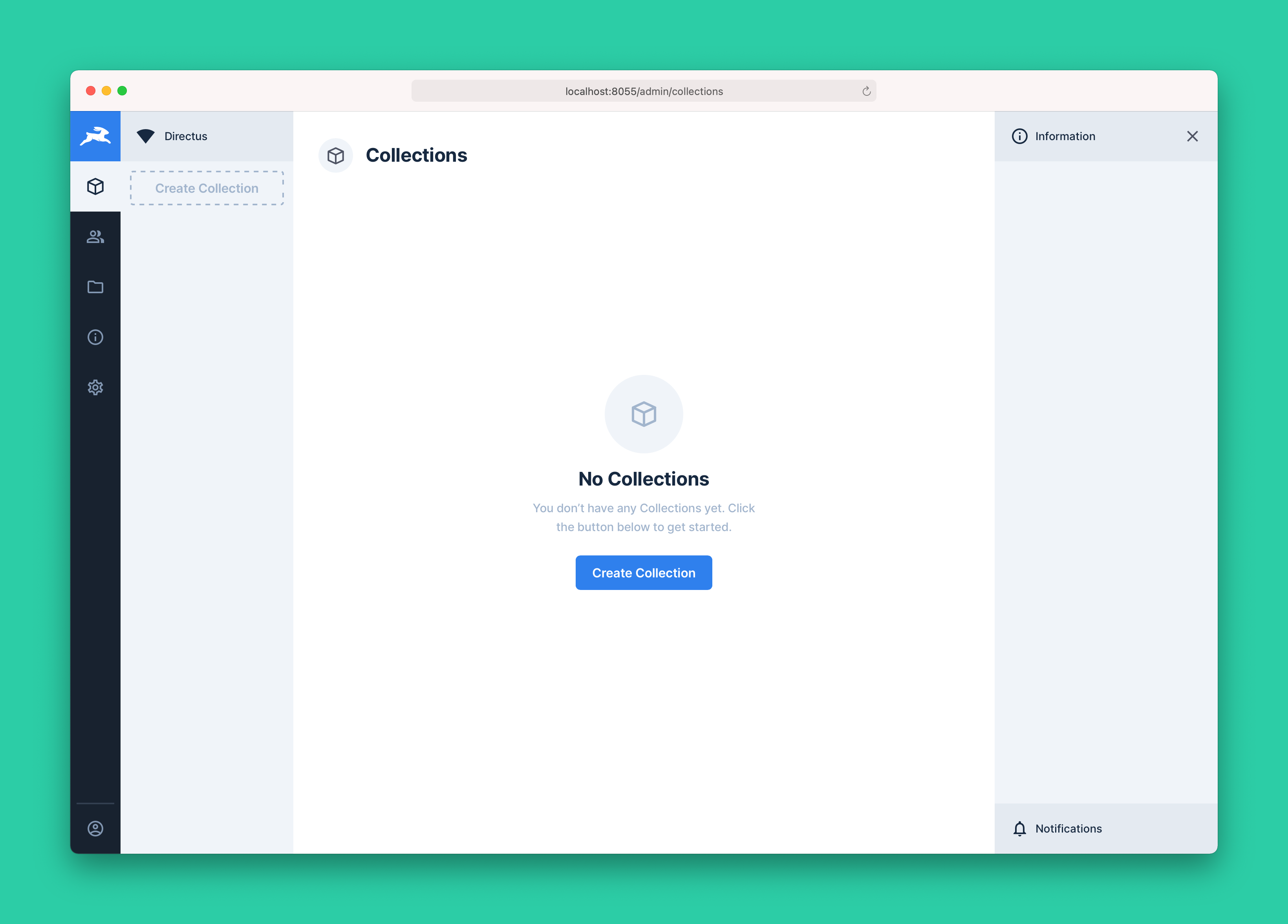 Directus Empty State