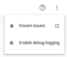 Enable Debug Logging